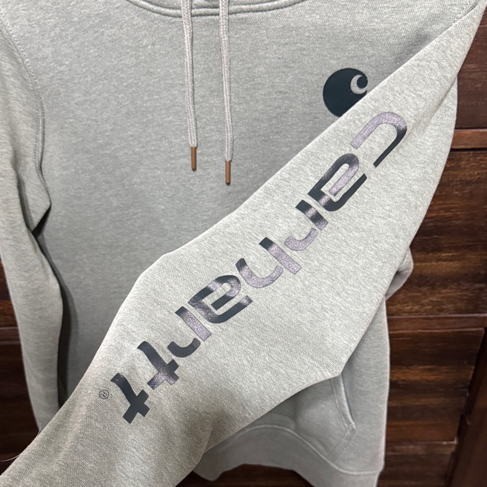 Carhartt Sage Green Hoodie - Picture 3 of 6